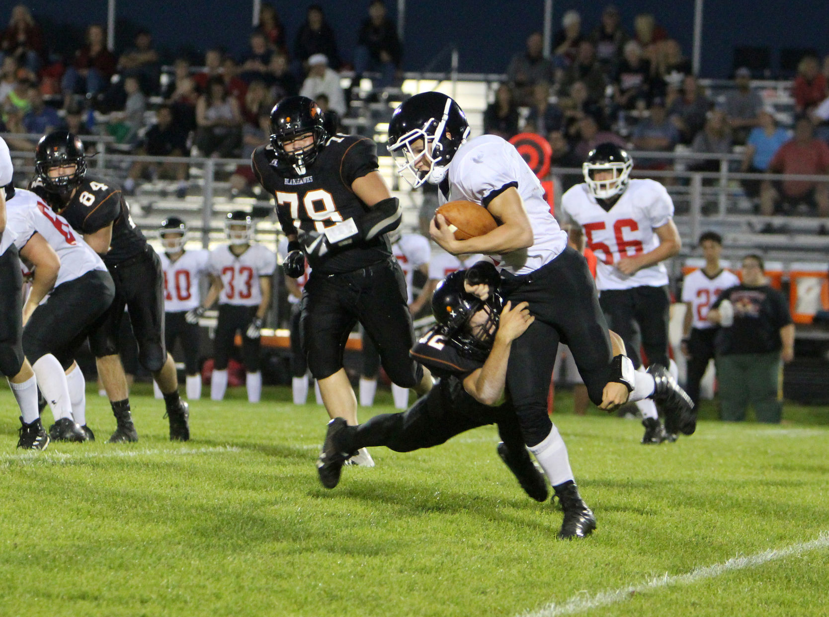 Somerset at Bloomer football 8-17-18